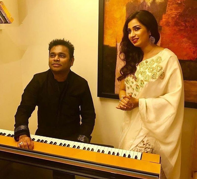 Shreya Ghoshal with A.R. Rahman
