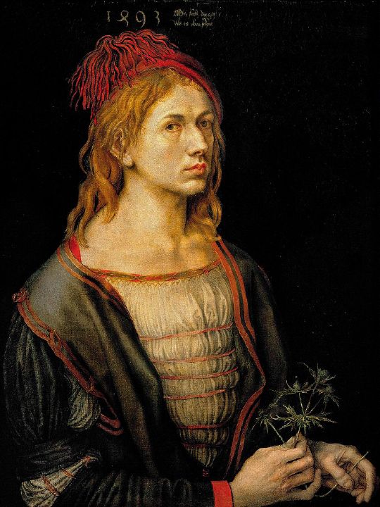 Albrecht Dürer, 1493 (56.5 × 44.5 cm)