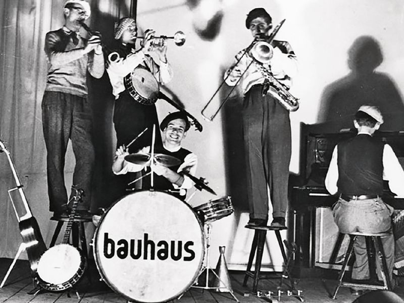 Members of the chapel of the Bauhaus