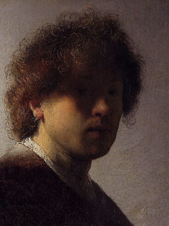 Rembrandt, 1629 (22.6 x 18.7 cm)