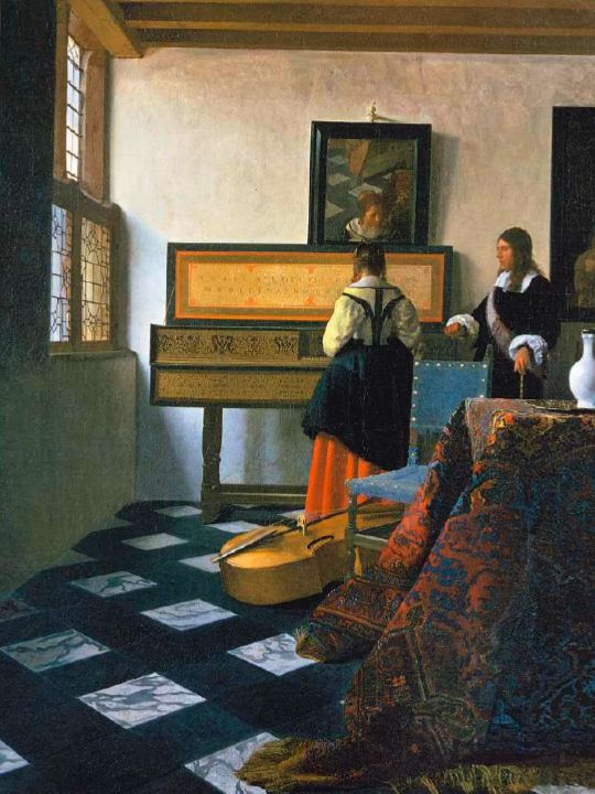 Johannes Vermeer, The Music Lesson