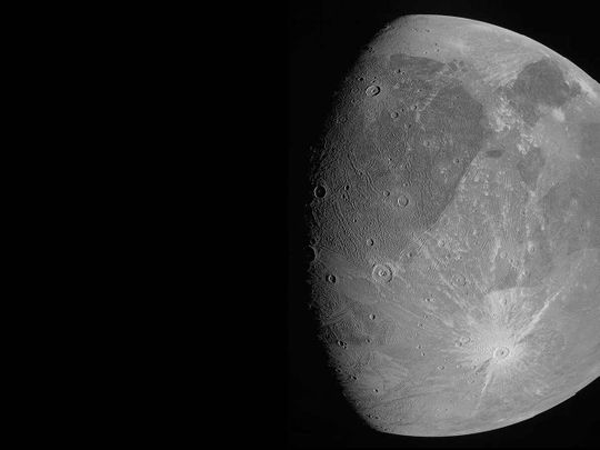 Jovian moon Ganymede