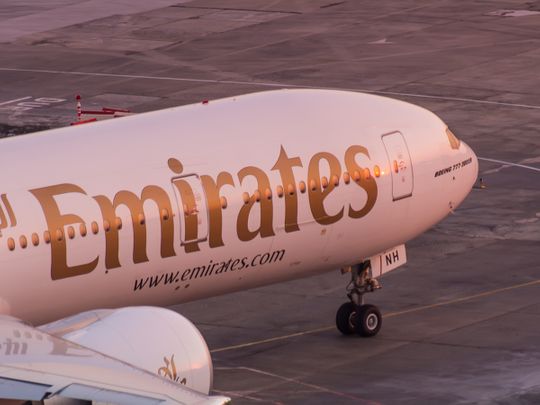 Stock Emirates airlines
