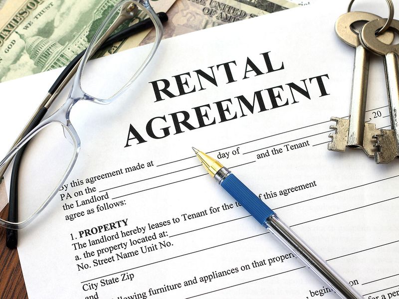 Stock Rental lease agreement contract