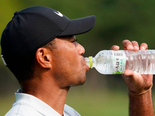 Keep cool and hydrated like Tiger Woods