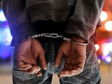 STOCK jailed prison handcuff crime arrest