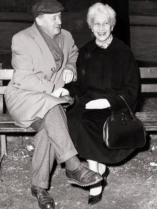 Vladimir Nabokov and his wife Vera in 1961