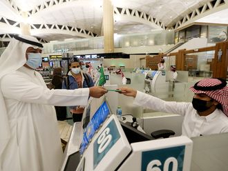 Stock Saudi airport