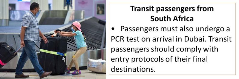 Travelling from Nigeria •	Passengers must present a negative test result for a PCR test taken 48 hours prior to departure. UAE citizens are exempted from this requirement.