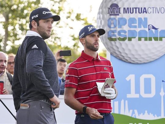 Jon Rahm and Adri Arnaus