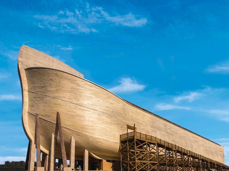 Noah's Ark at Ark Encounter park, near Cincinnati