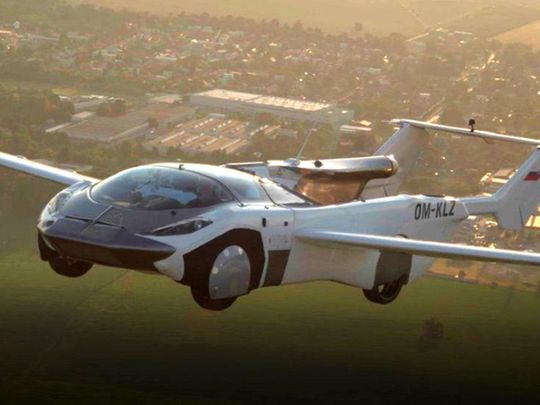 Look: Flying car completes inter-city test flight | News-photos – Gulf News