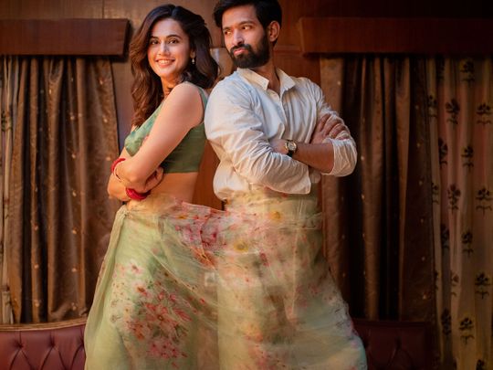 Taapsee Pannu and Vikrant Massey in 'Haseen Dillruba'