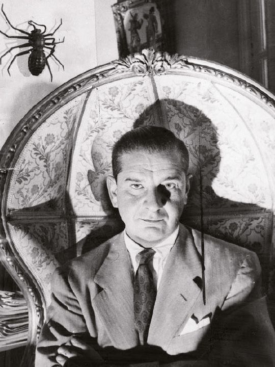 Chas Addams photographed by Alfred Gescheidt in 1952