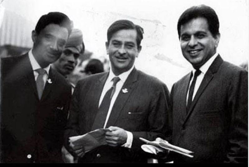 Dev Anand, Raj Kapoor and Dilip Kumar