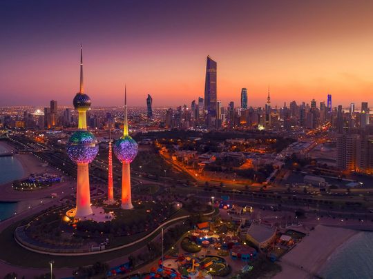 Kuwait skyline