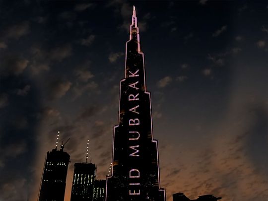 Burj Khalifa Eid
