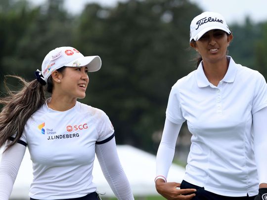 Spice Girls Indian Golfer Aditi Ashok And Thailand S Pajaree Close To Historic Lpga Victory Gulf News Oltnews