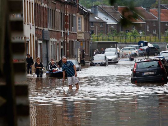 Belgium flood
