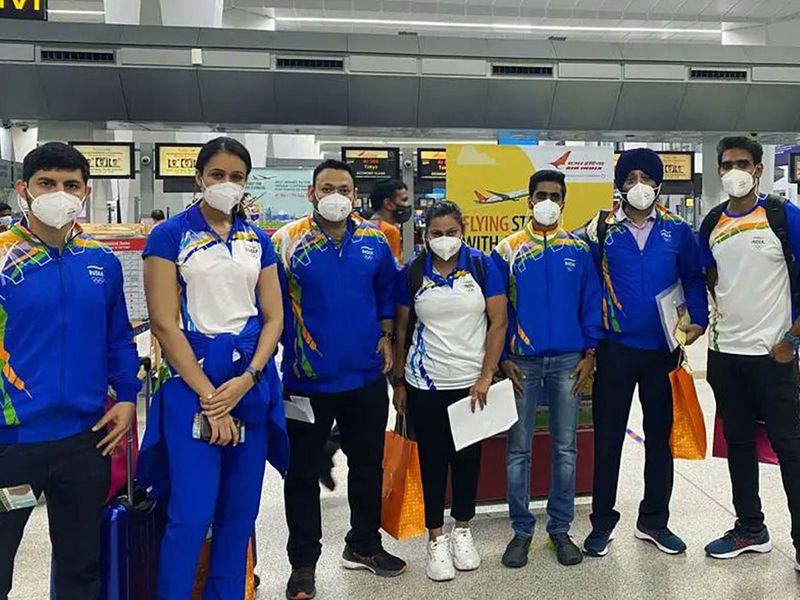 Indian Olympians on way to Tokyo