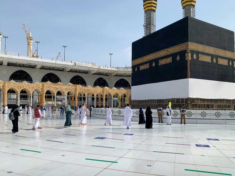 Mecca Kaaba pilgrims saudi