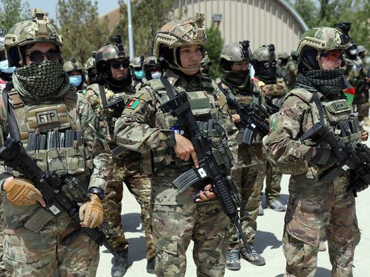 Afghan army special forces