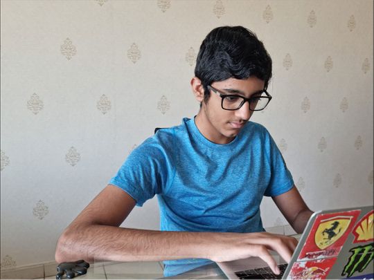 Arush-Nagpal-made-a-new-app-to-resuse-old-school-books-in-UAE