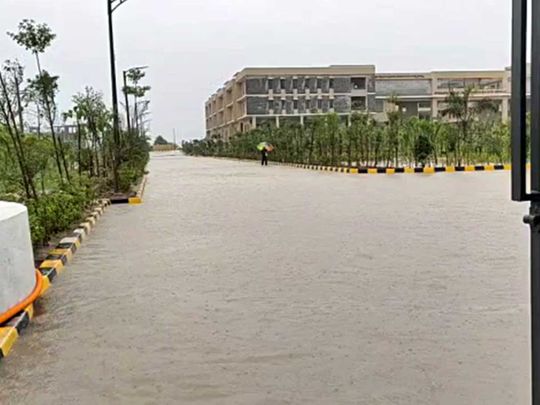 Telangana flood rain