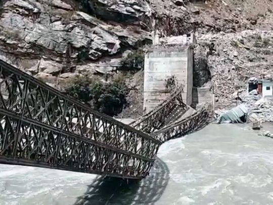Video: Nine dead, three injured after bridge collapses in Himachal Pradesh,  India | India – Gulf News