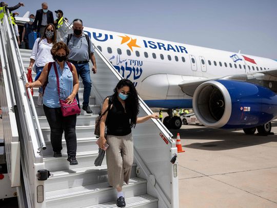 Israeli tourists 