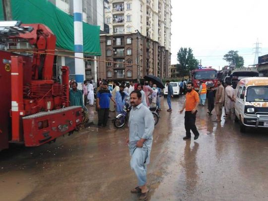 Islamabad Pakistan flood rain