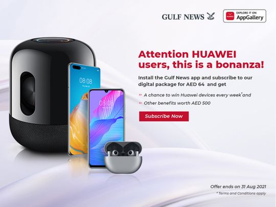 Gulf News Digital Subscription partners with Huawei for special offer