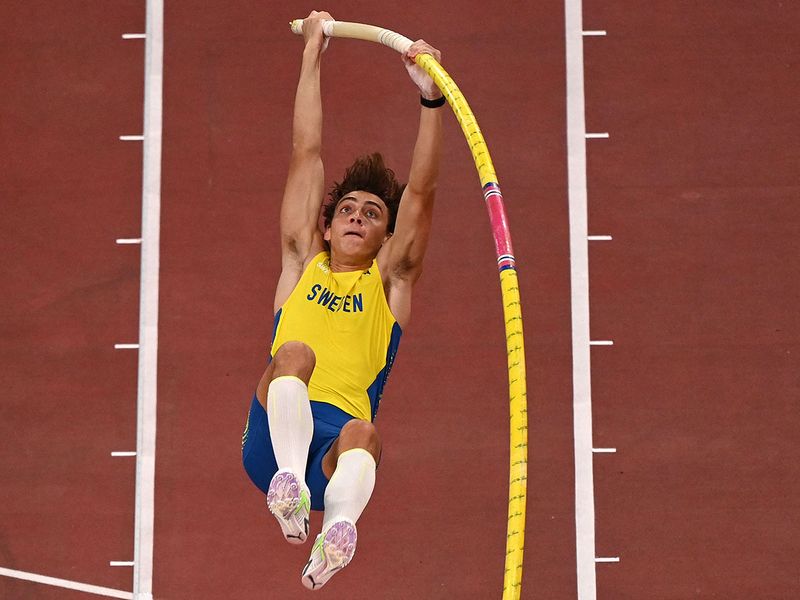 Sweden's Armand Duplantis soars to pole-vault gold