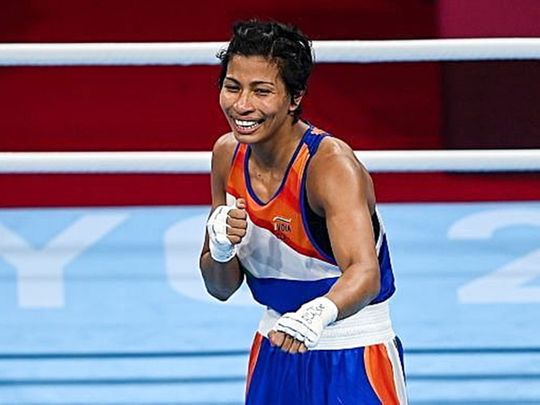 Indian boxer Lovlina Borgohain 