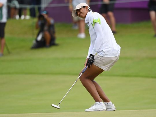 Aditi Ashok missed out at the Olympics