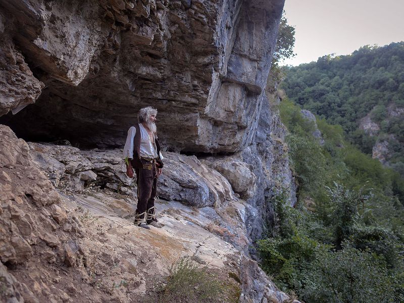 Serbian cave hermit gallery 