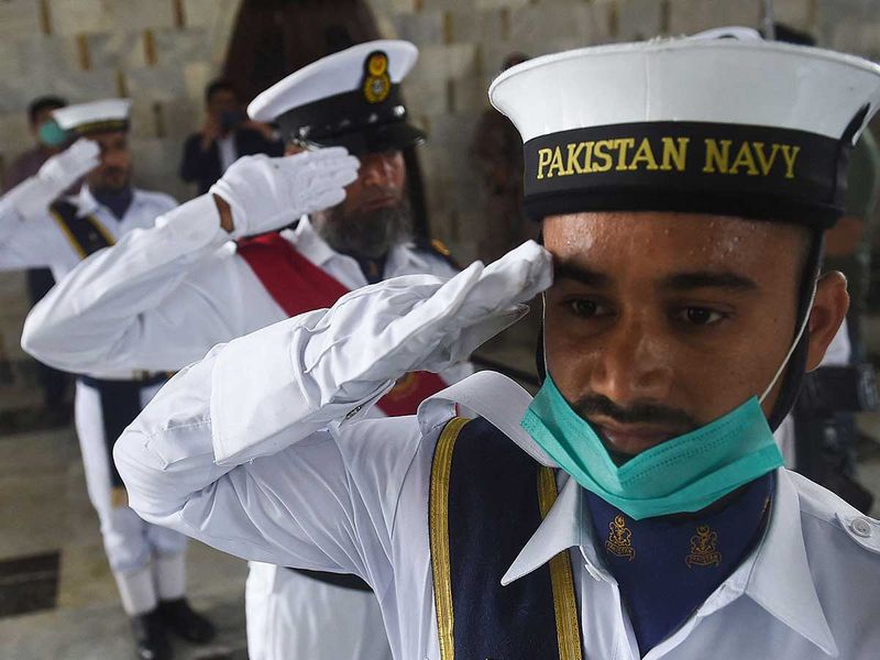 PAKISTAN NAVY SOLDIERS INDEPENDENCE