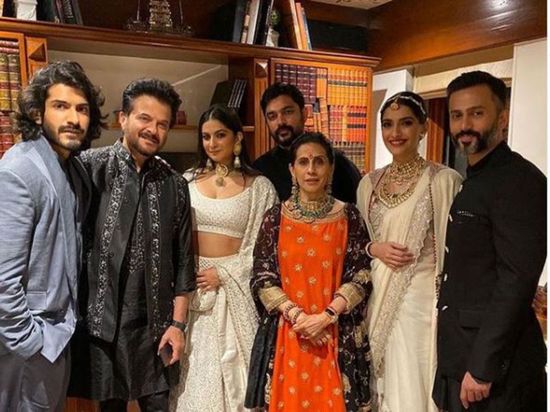 Rhea Kapoor and family