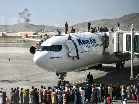 Afghan kabul airport 