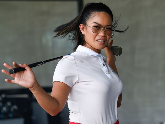Dubai-based Filipino mother of two takes up golf to defy stereotypes ...