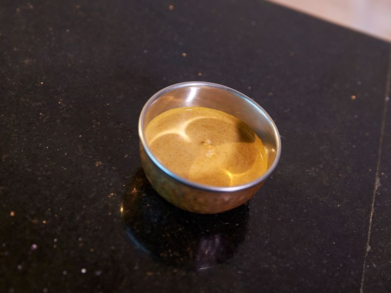Cashew and whole spices paste