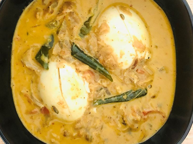 Kerala style egg curry 