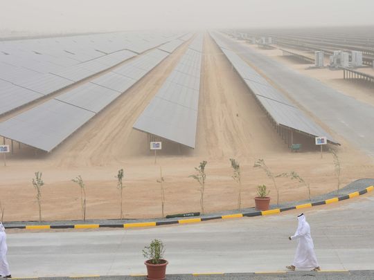 Mohammed bin Rashid Solar park