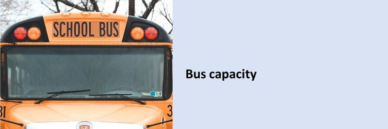 Bus capacity