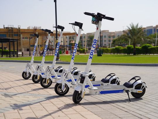 Ajman e-scooters