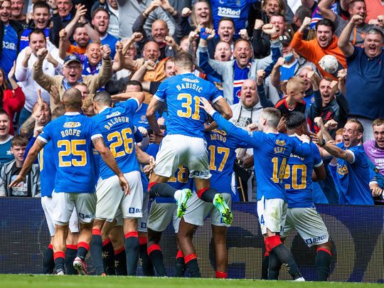 Filip Helander header gives Gerrard’s Rangers 1-0 win over Celtic