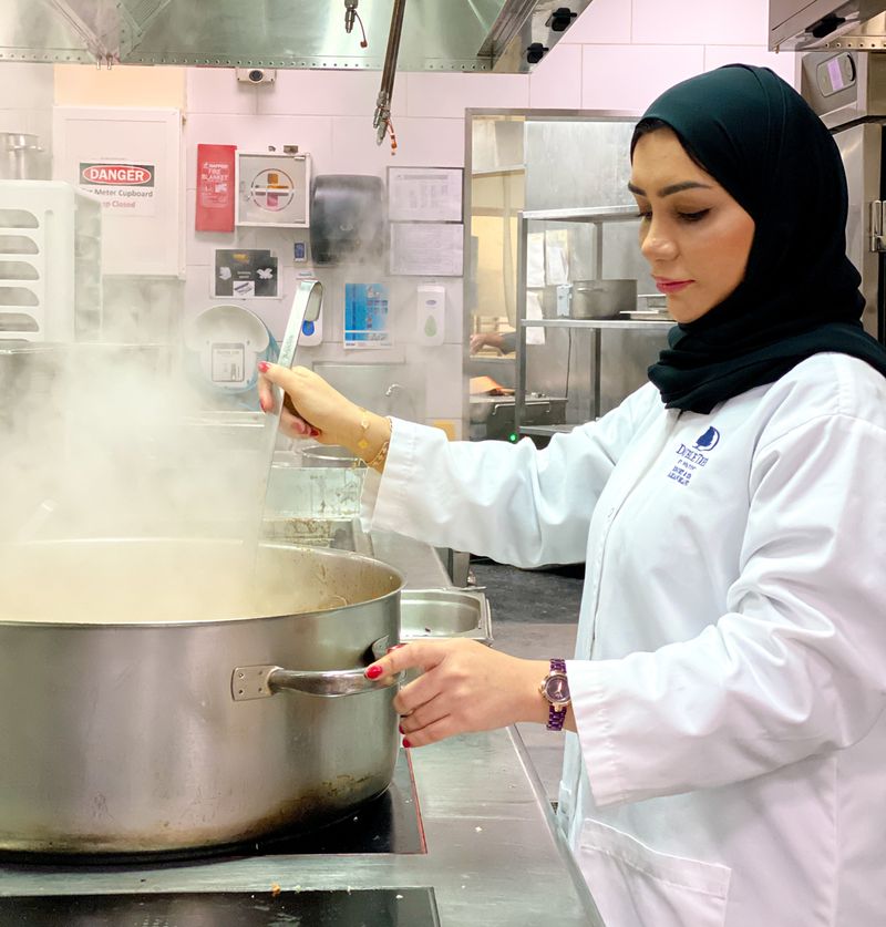 Laila Al Mansoori, Chef at DoubleTree by Hilton Resort & Spa Marjan Island