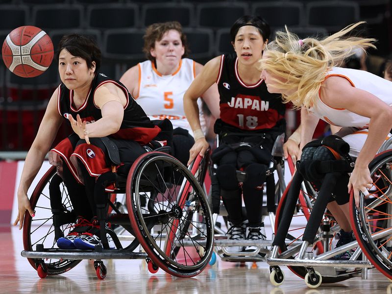 Action from the Tokyo 2020 Paralympics
