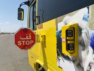 See a school bus stop sign? Follow these three rules