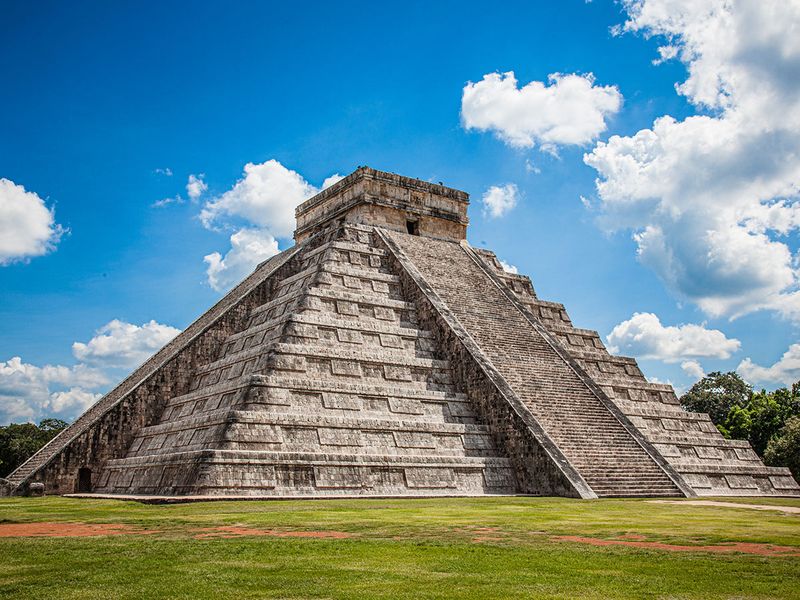 Mexico’s step pyramid Kukulkan